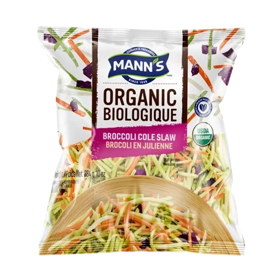 Mann's Organic Broccoli Coleslaw Bag