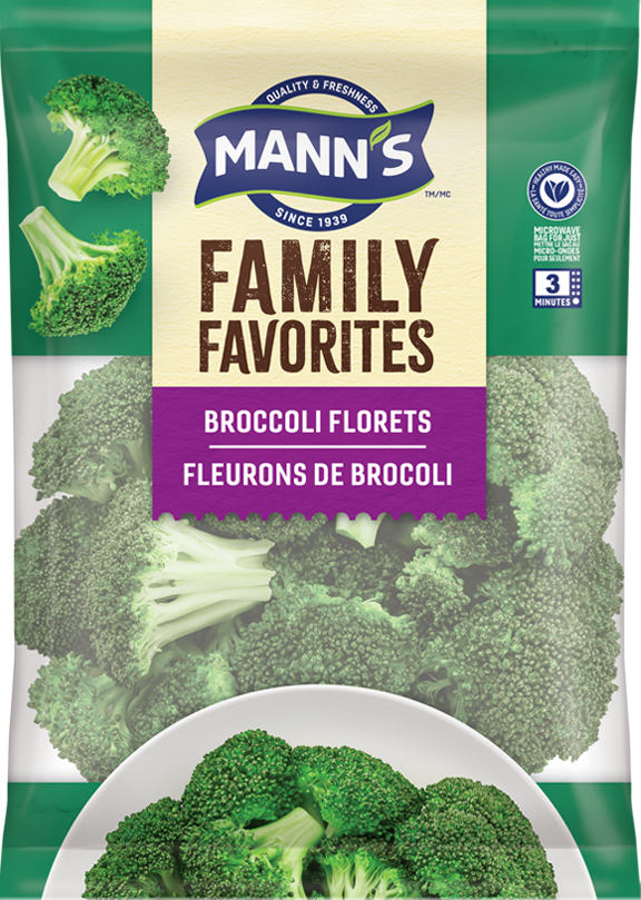 Mann's Family Favorites Broccoli Florets Bag