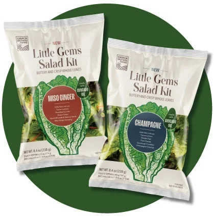 Miso Ginger and Campaign Little Gem Salad Kits