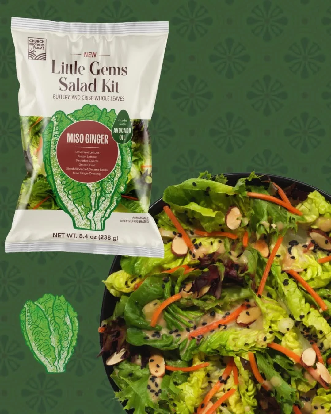 Our Little Gems Salad Kits in action! 🥗 Which flavor are you reaching for first?