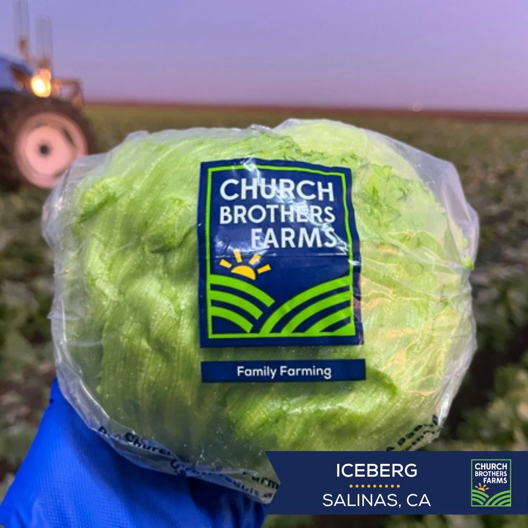 Caught our lettuce in their best light 🌞 #FieldPhotoFriday #ChurchBrothersFarms