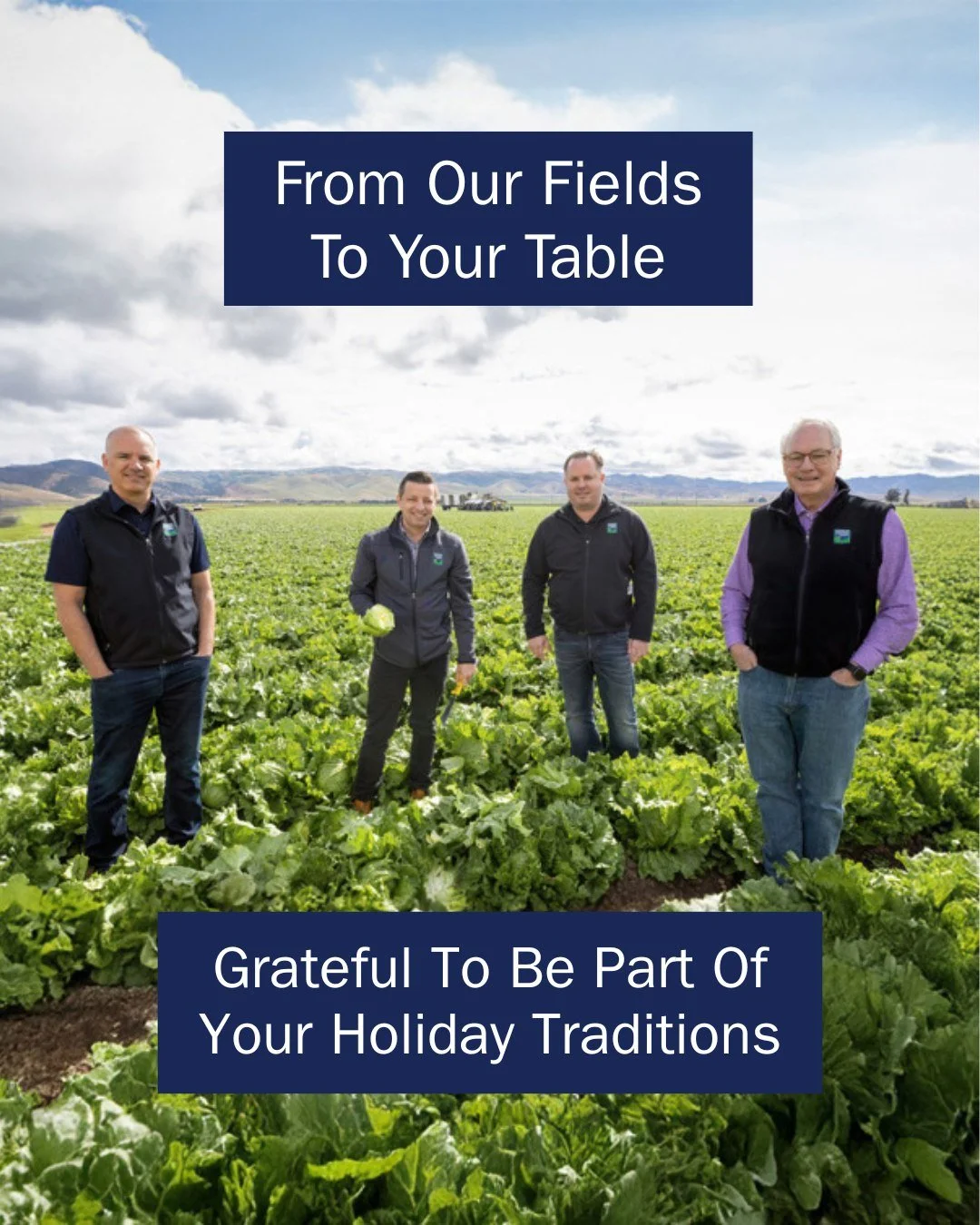 Happy Thanksgiving from all of us at Church Brothers Farms!🧡