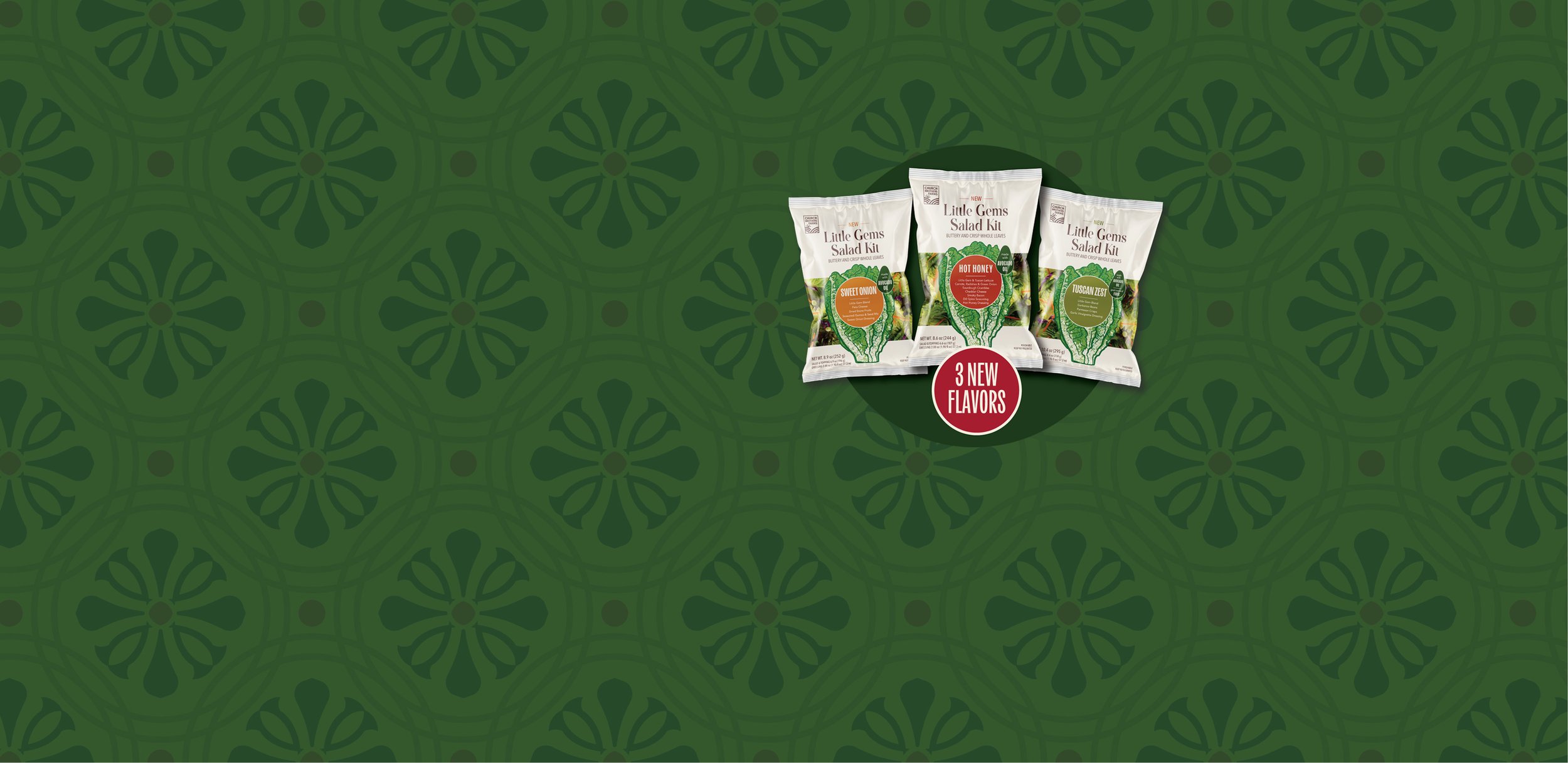 New! Little Gems Salad Kits from Church Brothers