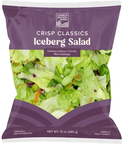 Church Brothers Farms 12oz Iceberg Salad Bag