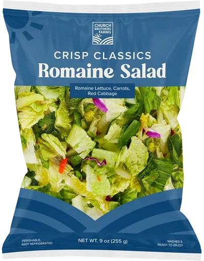 Church Brothers Farms 9oz Romaine Salad Bag
