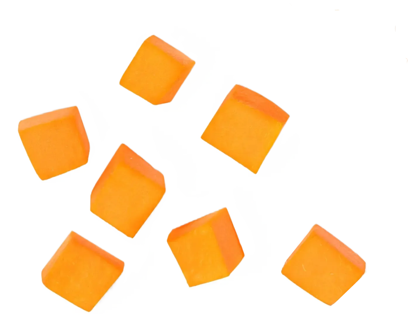 Butternut Squash cut into cubes.