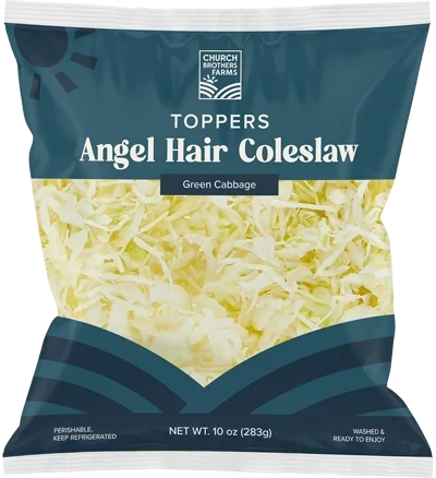 Church Brothers Farms 10oz Angle Hair Coleslaw Bag