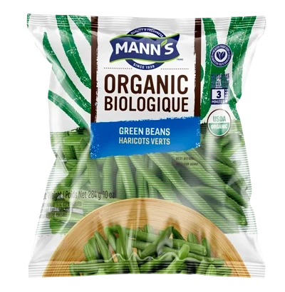 Mann's 10oz Organic Green Beans Bag