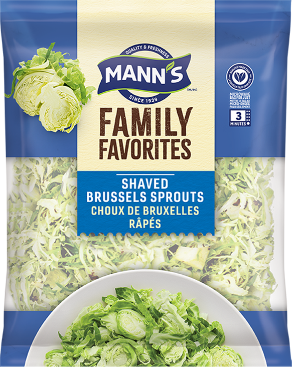Mann's Family Favorites Shaved Brussels Sprouts Bag