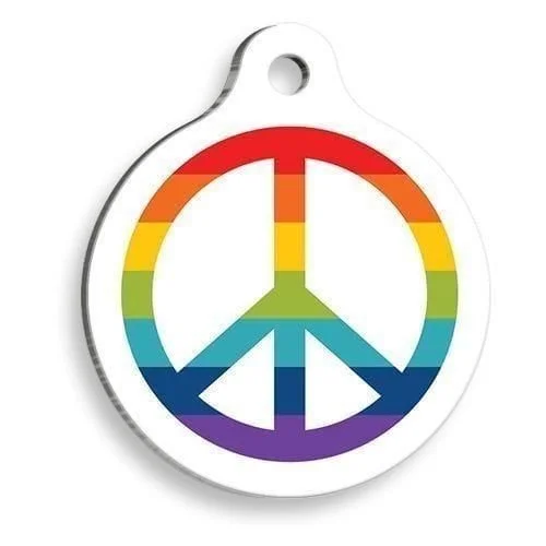 QR Code Anhänger Peace
