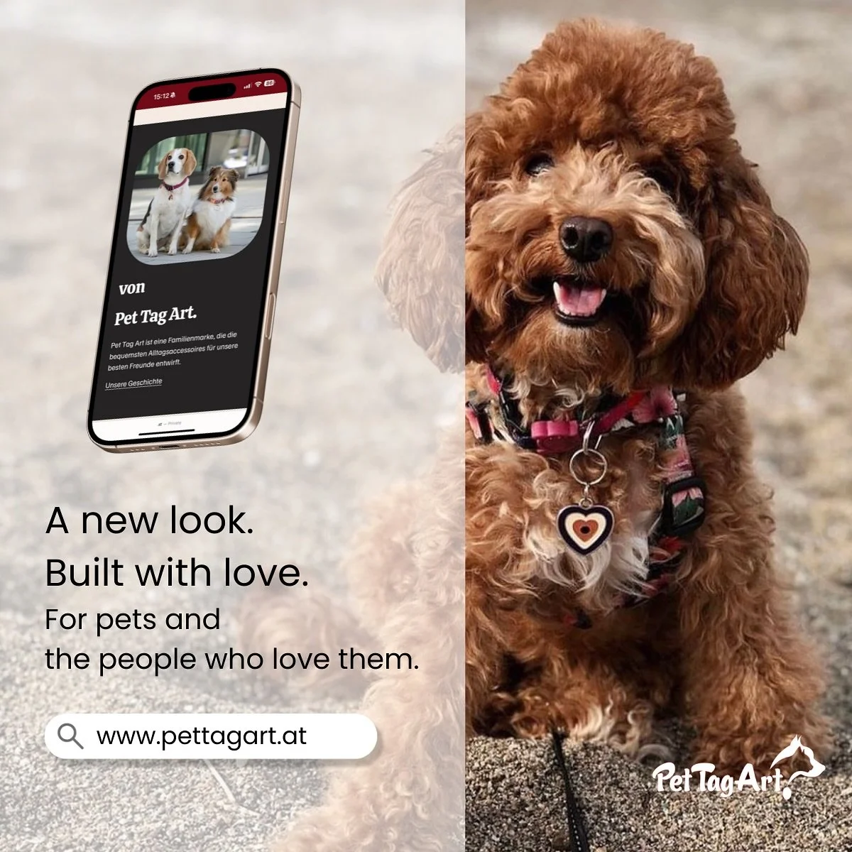 They can&rsquo;t text you if they get lost.

So we made something better.

Custom tags + everyday walk accessories. Built to keep them safe, seen, and stylish. 🐕🦮🐩🐕&zwj;🦺

Now live &rarr; www.pettagart.at  #pet #hunde #katze  #hundezubeh&ouml;r