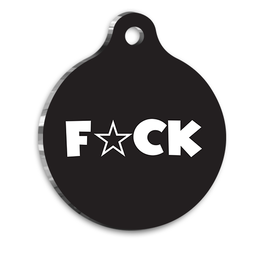 QR-Code Anhänger F*ck