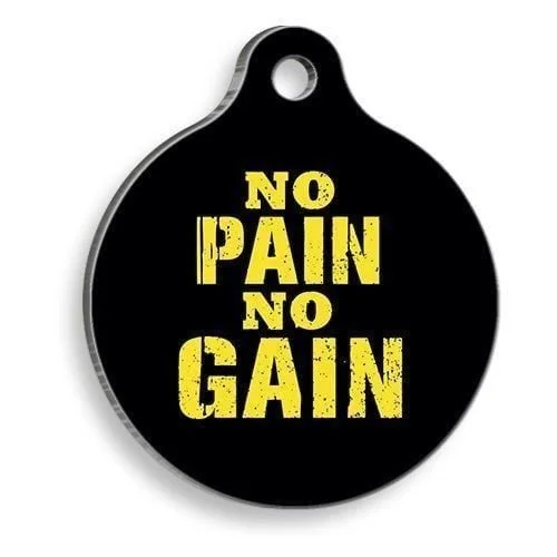 QR-Code Anhänger No Pain No Gain