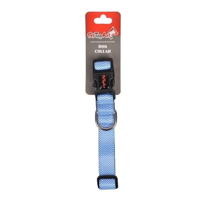 Pet Tag Art Hundehalsband verstellbar in S, M, L für 25–65 cm Brustumfang