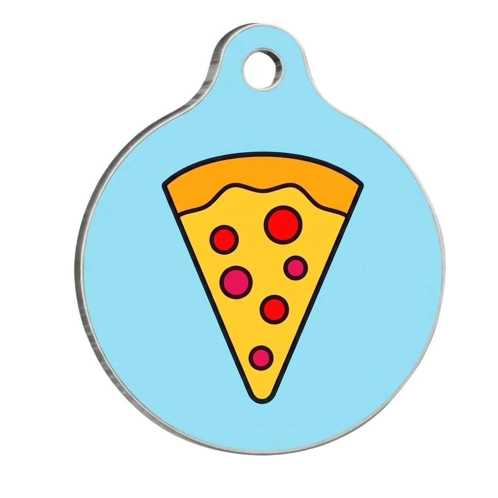 QR Code Anhänger Pizza
