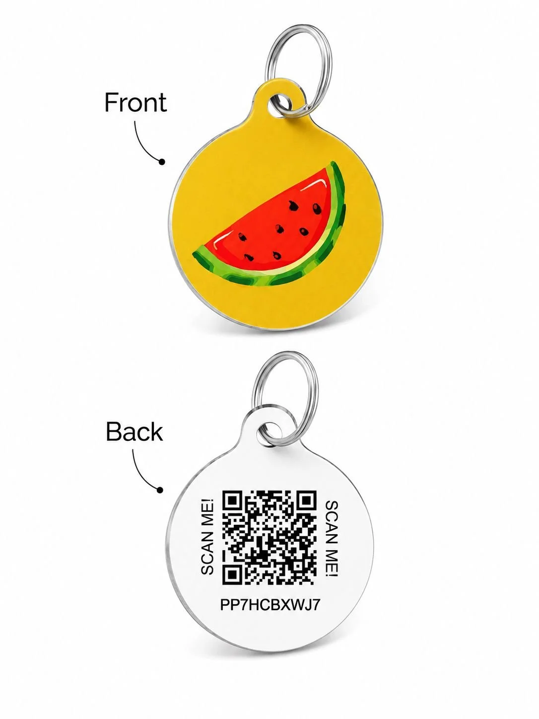 QR Code Anhänger Wassermelone