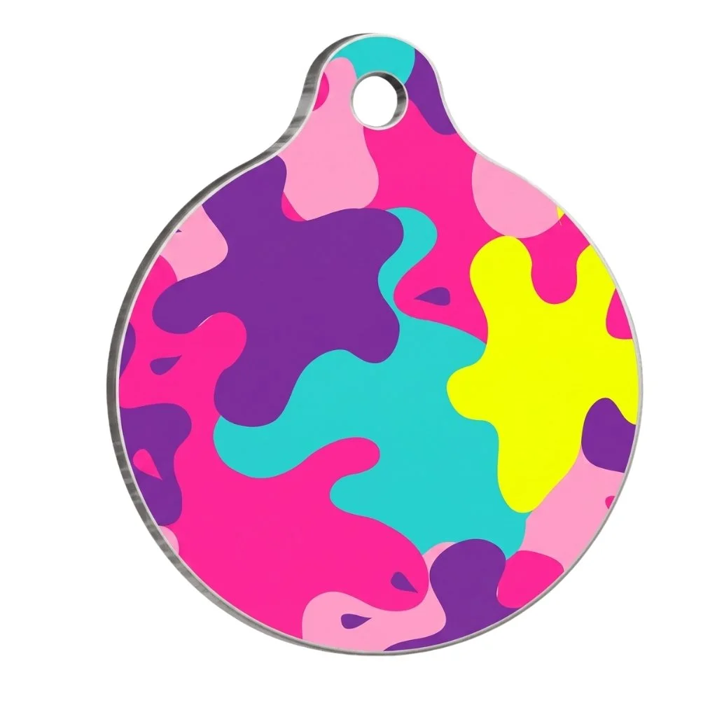 QR Code Anhänger Camouflage