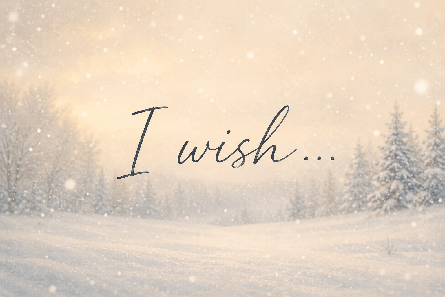 I Wish