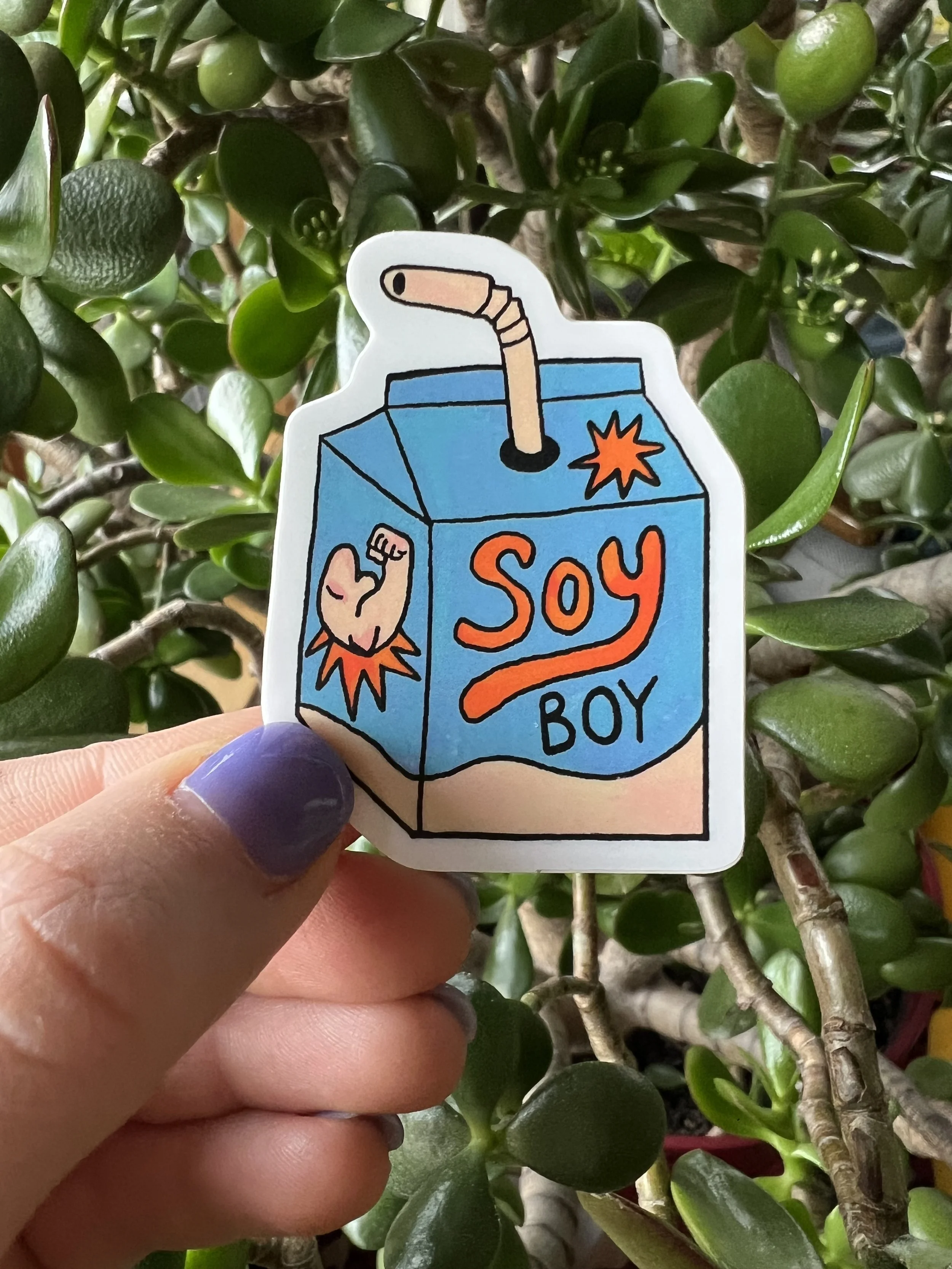 Soy Boy Milk Sticker