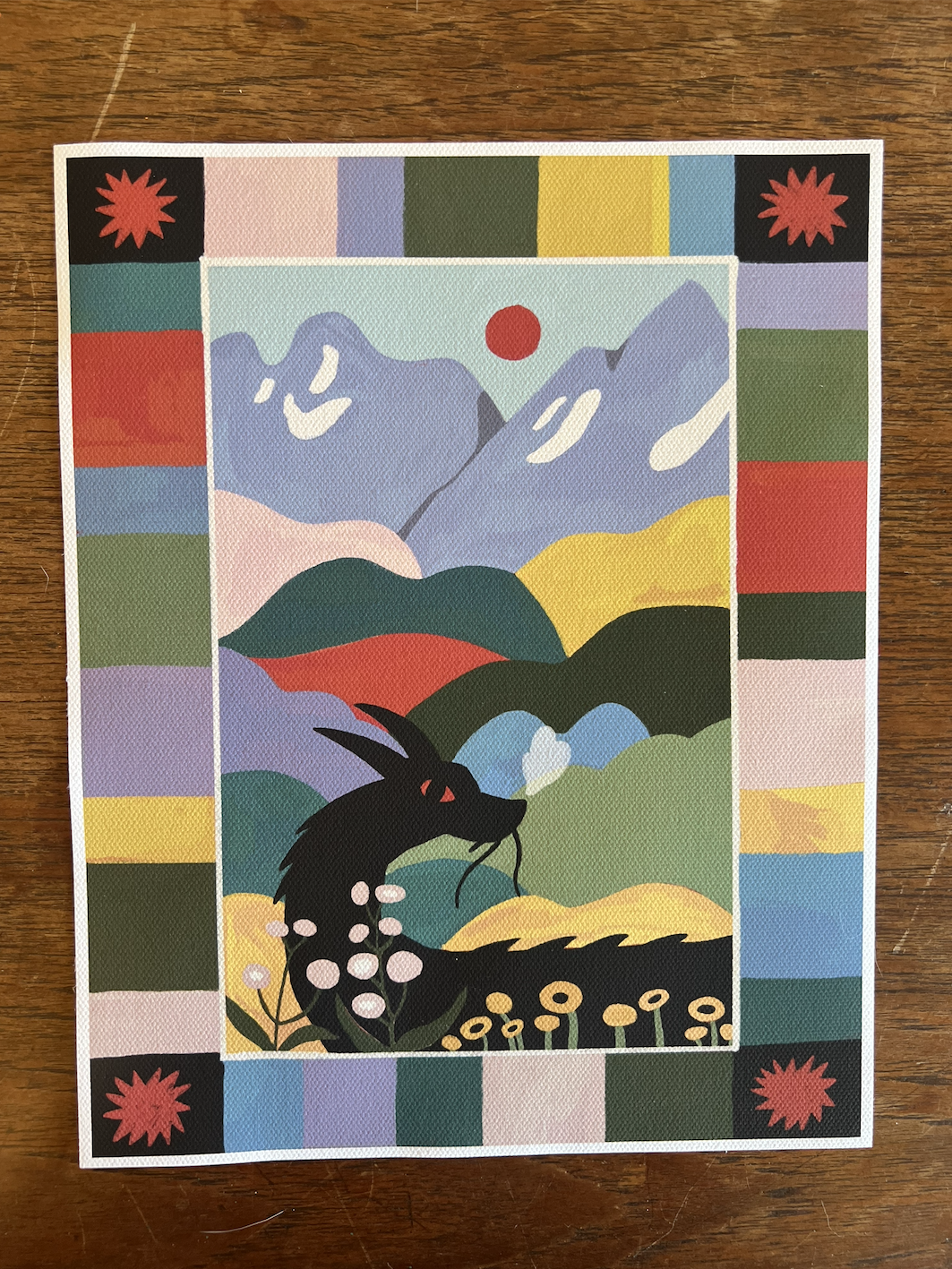 Wyrm in the Wilds Print