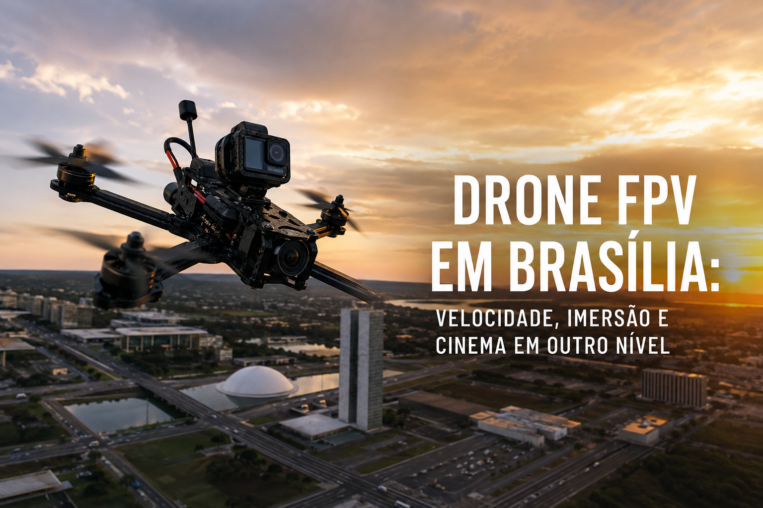 Drone FPV: o que é e por que ele cria imagens muito mais imersivas