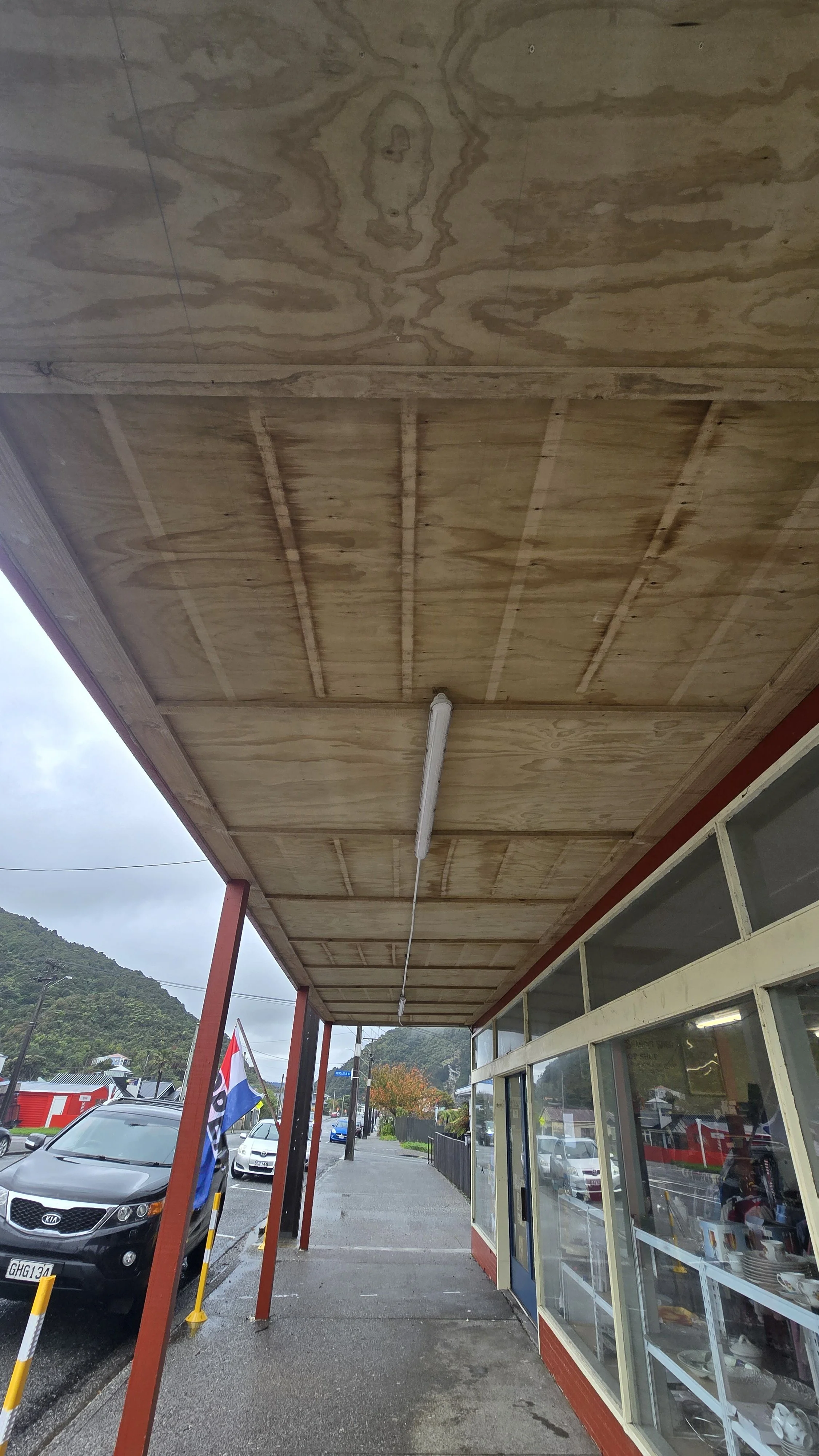 New Veranda ceiling