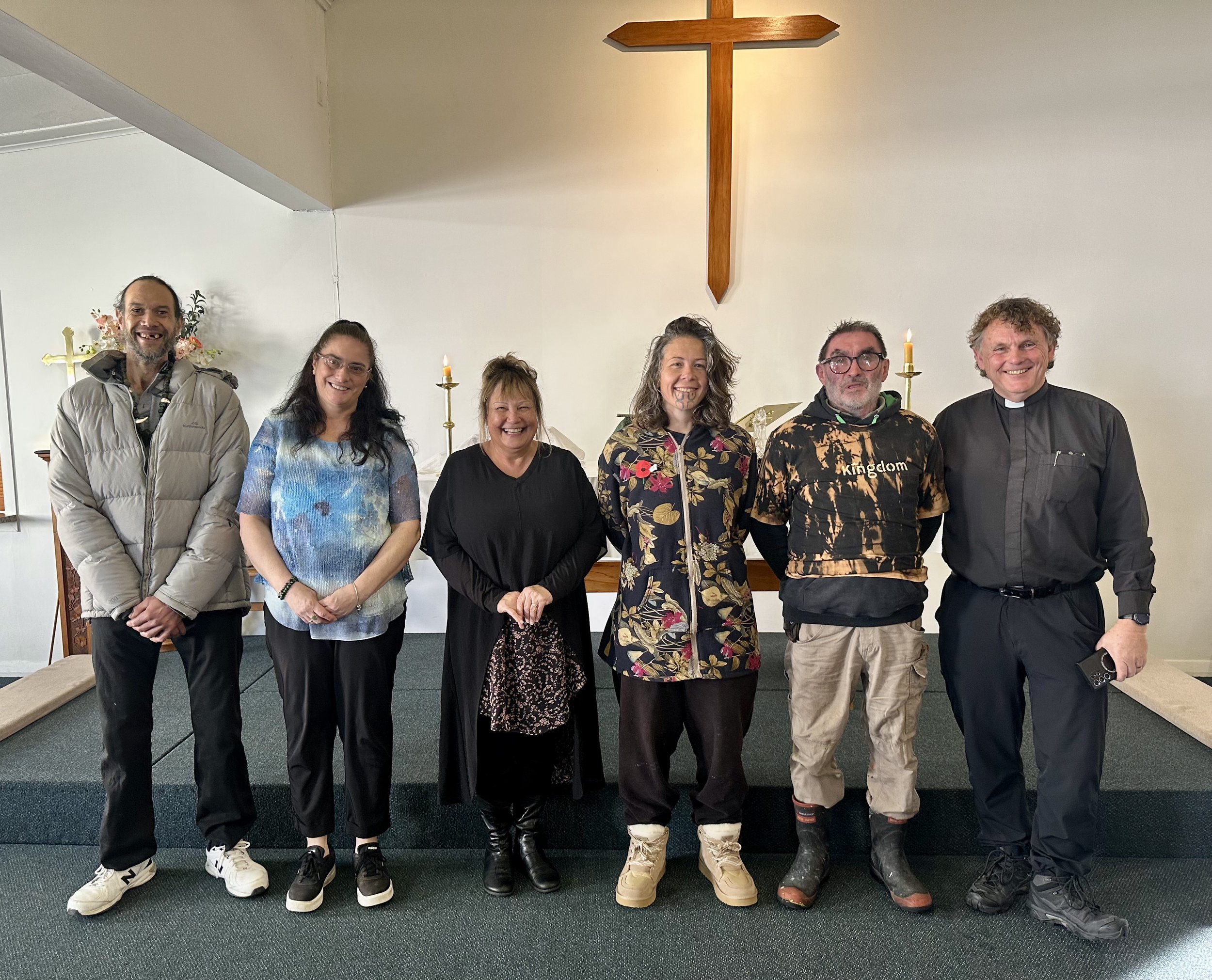 Five baptised last Sunday!