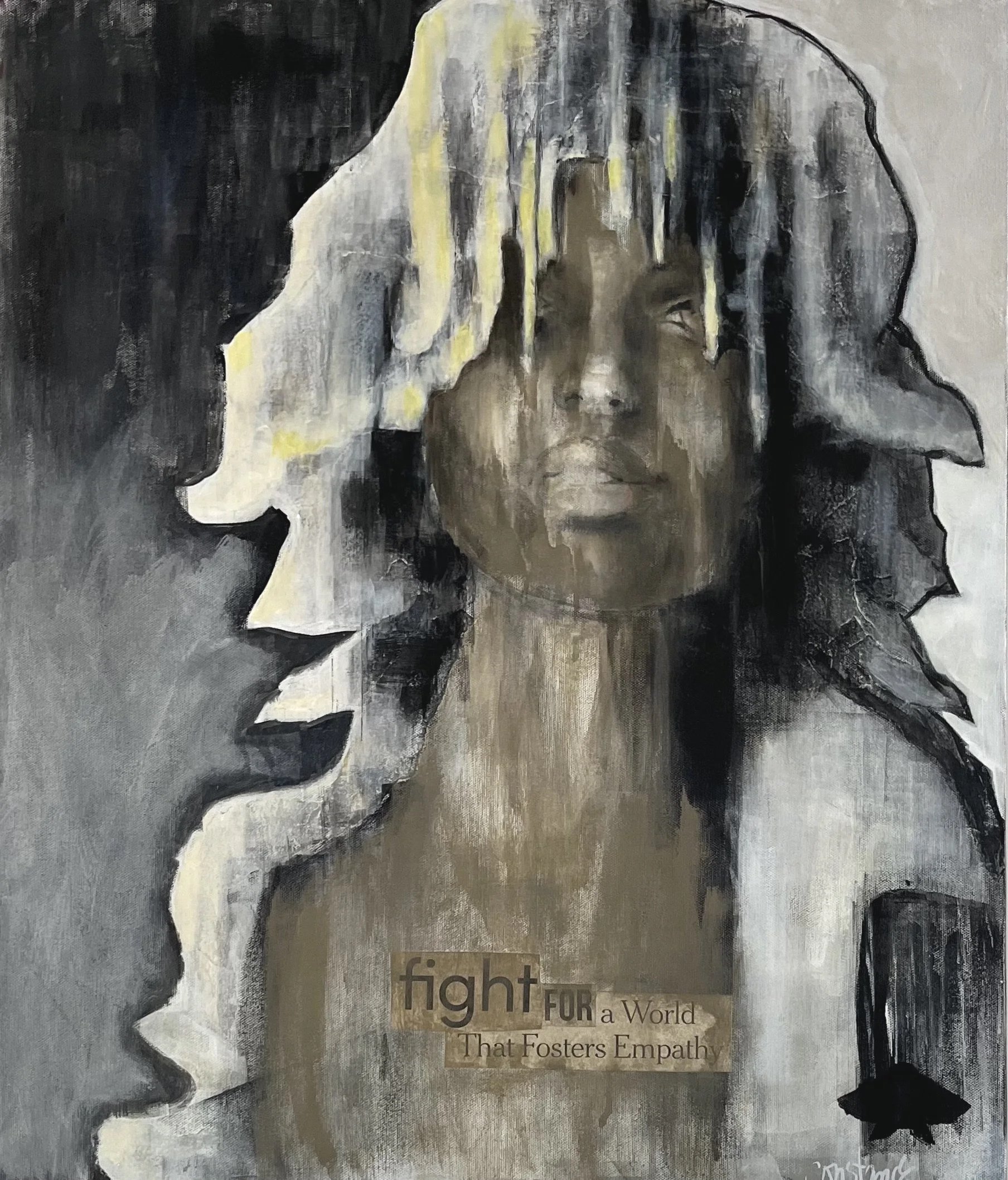 IT'S a GREY WORLD (20x24)
fight for a world that fosters empathy