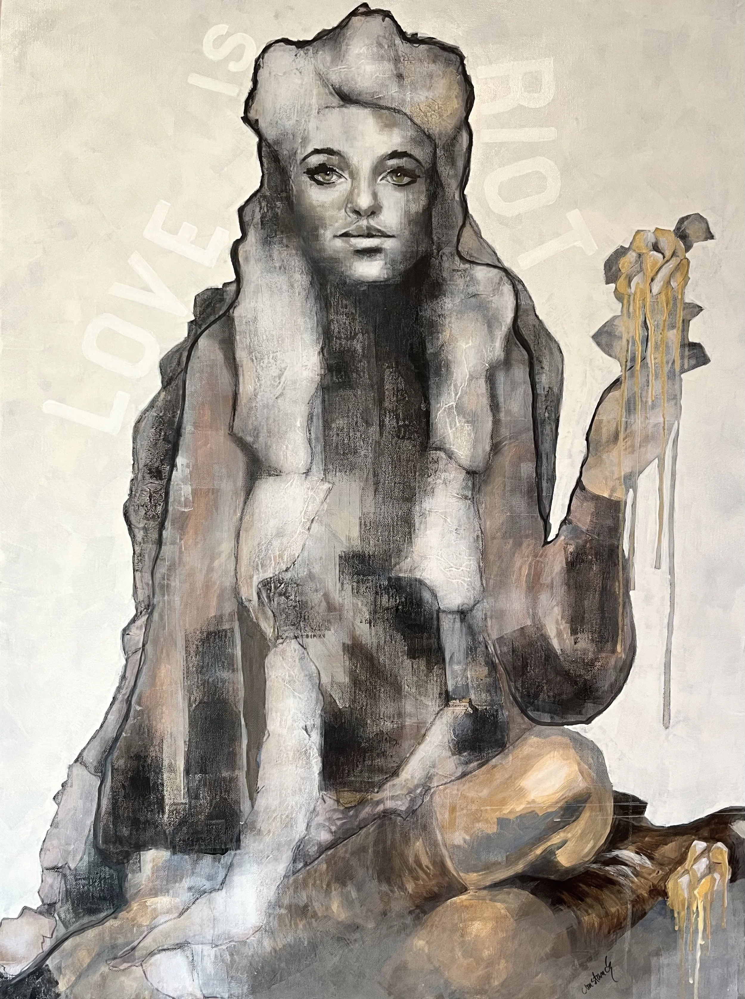 WEAPON (30X40)
...it protests, it resist, it reminds us that tenderness can be a rebellion and care can be a weapon...