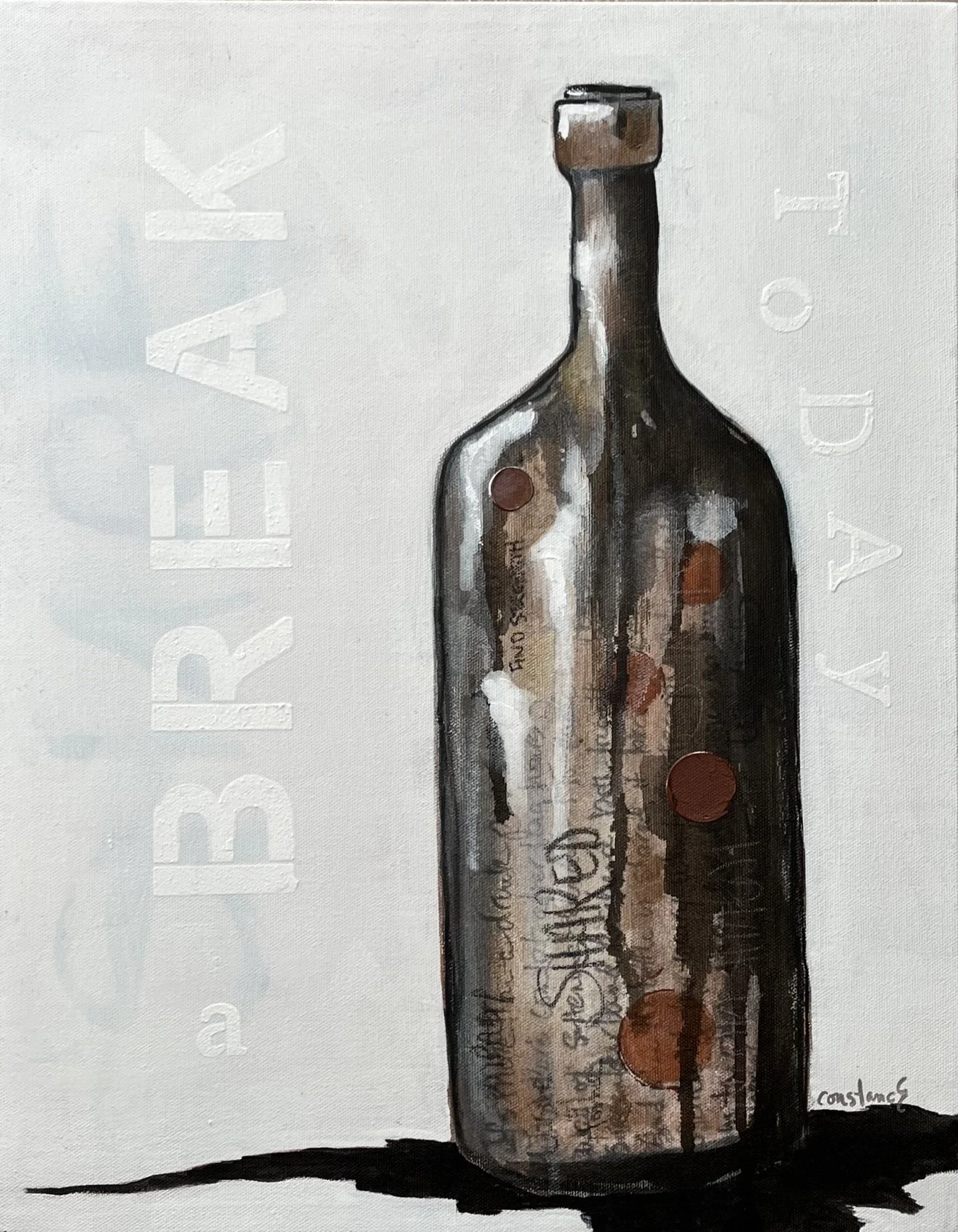 YOU DESERVE A BREAK TODAY (14x18)