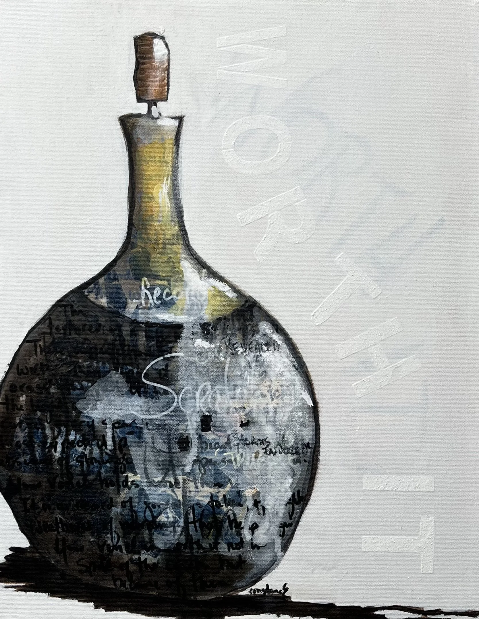 BECAUSE YOU'RE WORTH IT (14x18)