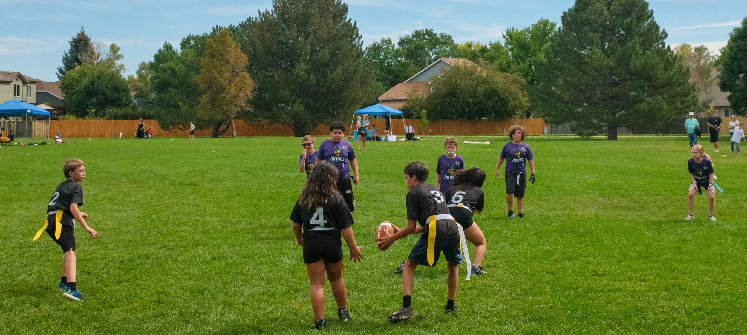 BestPlay Sports 11 to 13 years old playing flag football league in Broomfield/Westminster, Colorado
