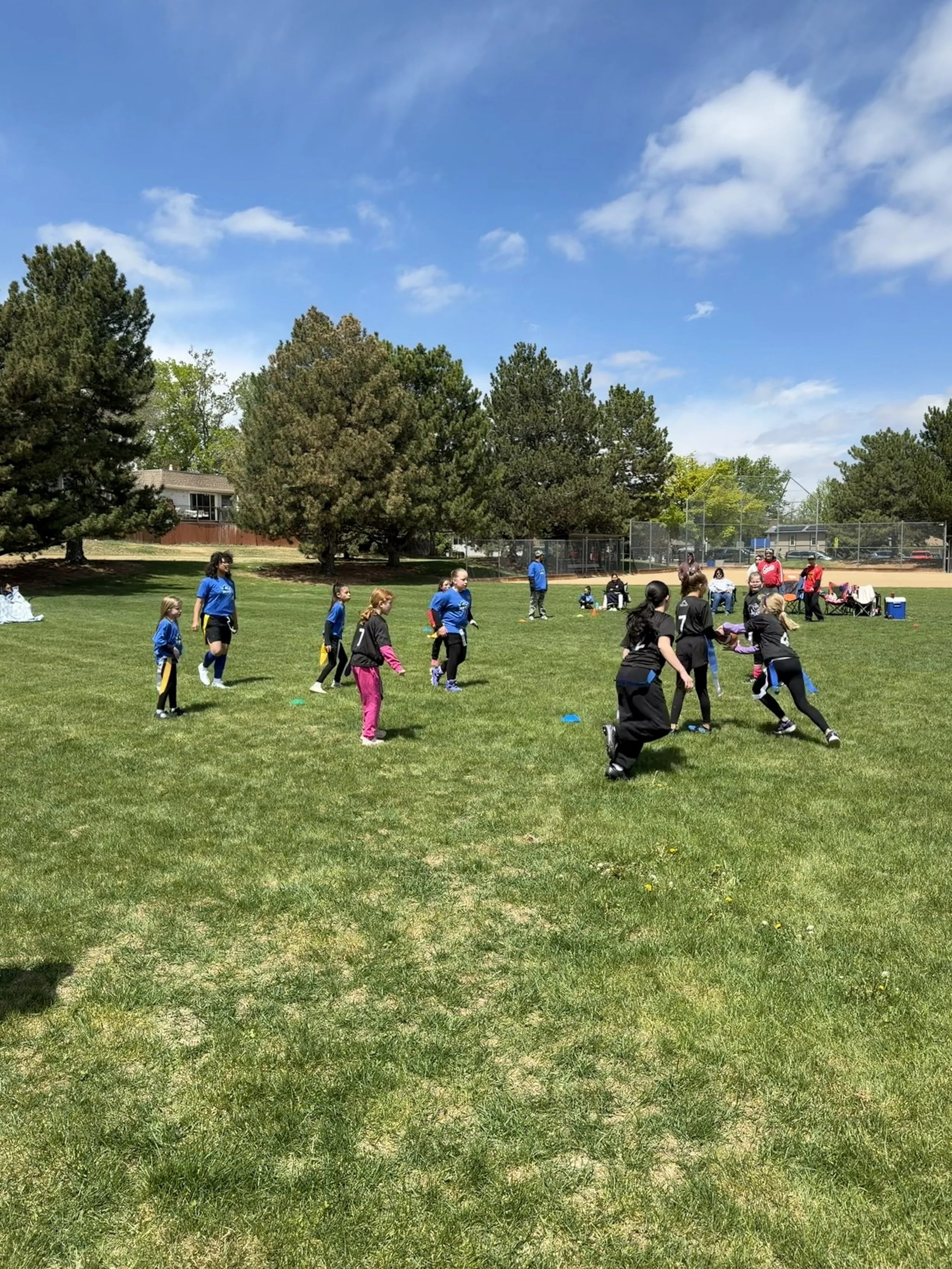BestPlay Sports Girls Flag Football League for Ages 7–10 in Broomfield and Westminster, Colorado