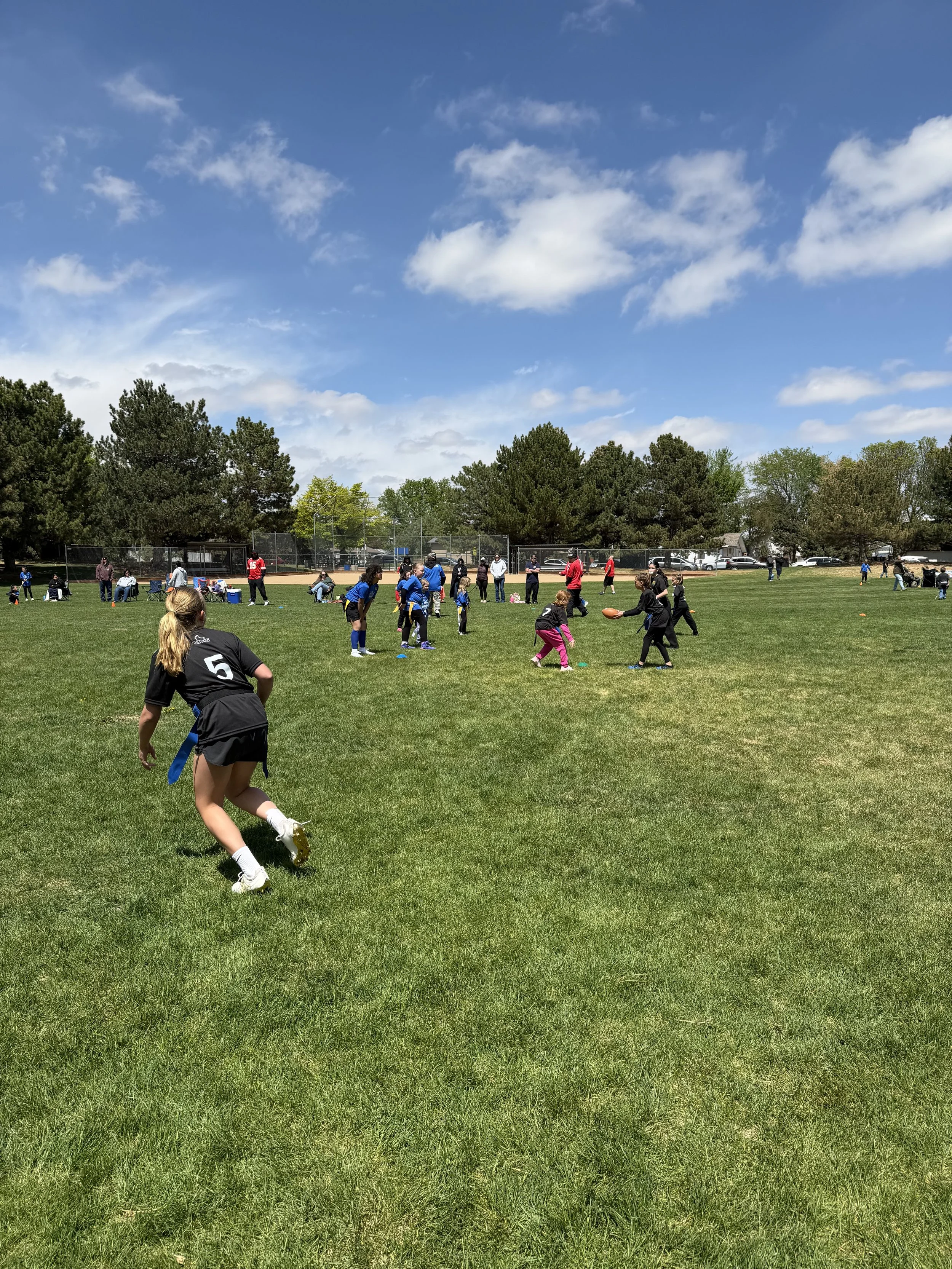 BestPlay Sports Girls Flag Football League for Ages 7–10 in Broomfield and Westminster, Colorado