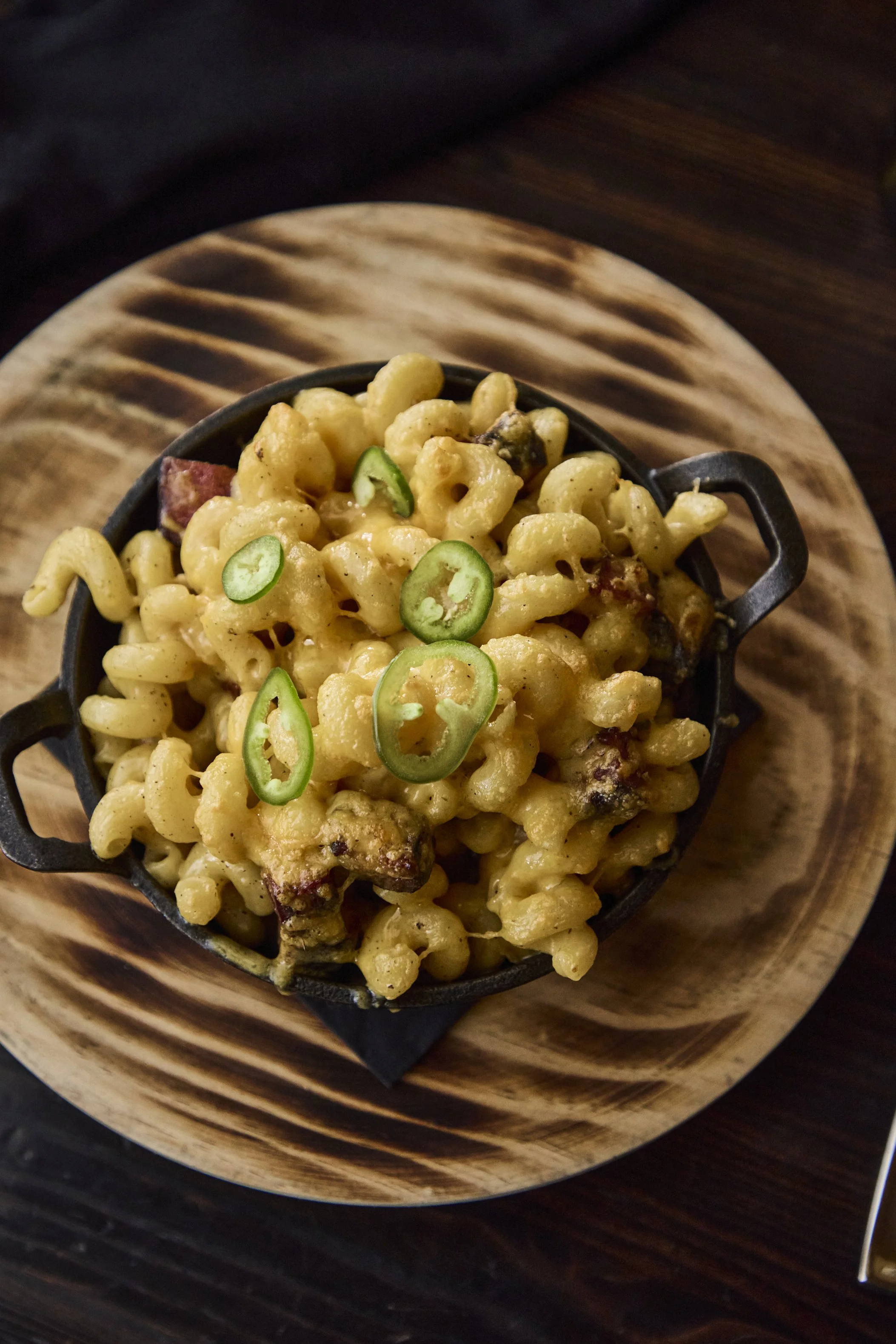 The Tasso Mac & Cheese