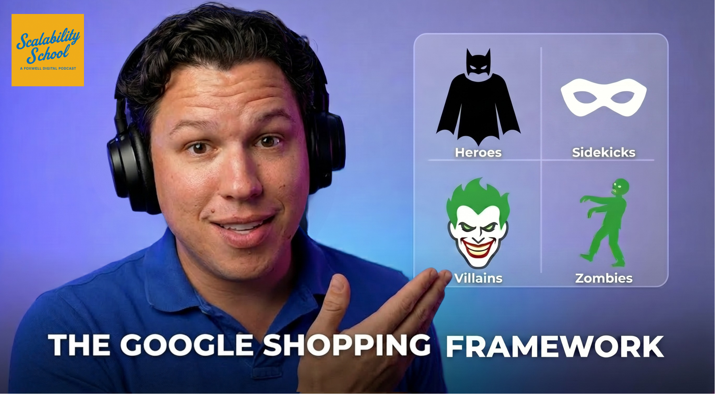 Heroes, Sidekicks, Villains &amp; Zombies: Collin Slattery on Google Shopping