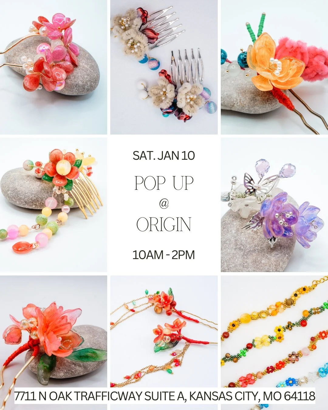 First pop up for 2026! Omg! Are we excited?
I've been working hard and made lots of new designs for this one. Come see me at @origin_coinguon from 10-2 this Saturday, Jan. 10.
☕Origin Coi Nguon Coffeehouse
📍7711 N Oak Trafficway Ste A Kansas City, M