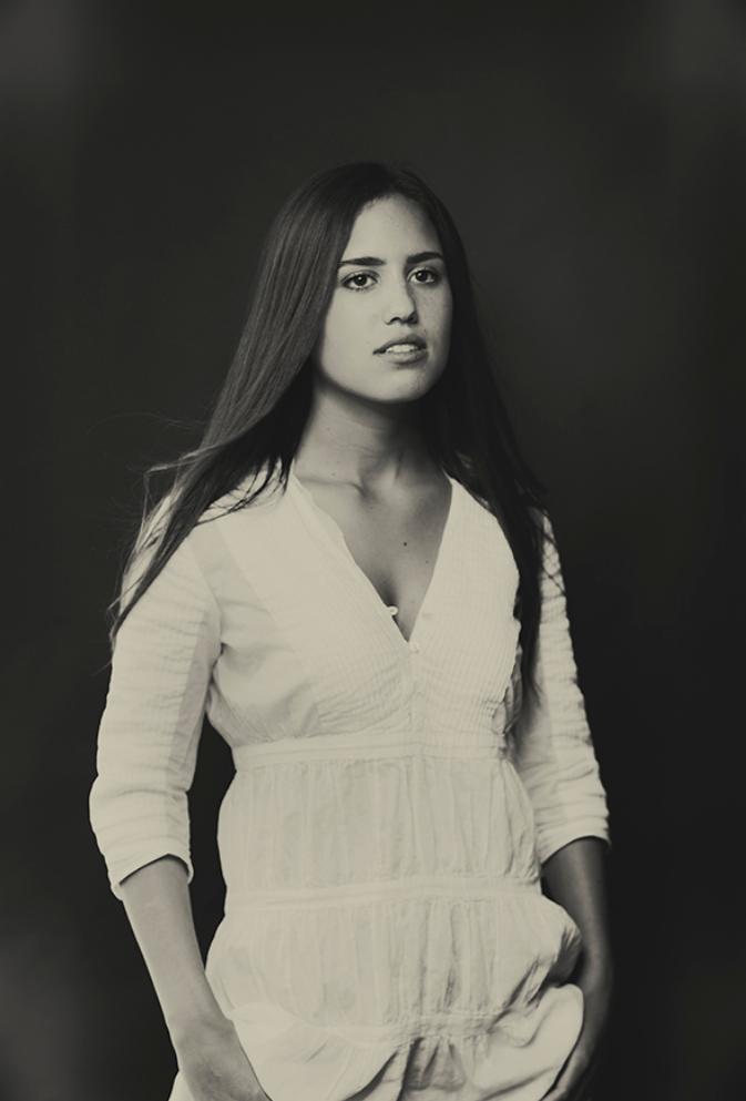 Natural fine art portrait photographed in Auckland with calm direction and soft professional lighting.