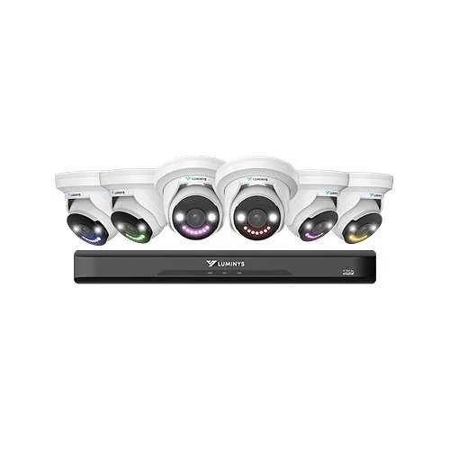 LumiLightBand 8‑Channel 4K IP Camera Kit