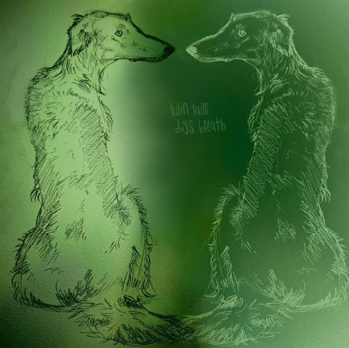 something a lil different for my feed!
been experimenting with my pretend band alias dogs breath 🤗 just some fun practice for album artwork, following a theme and color scheme, as well as mixing media with some of my photos, traditional, and digital