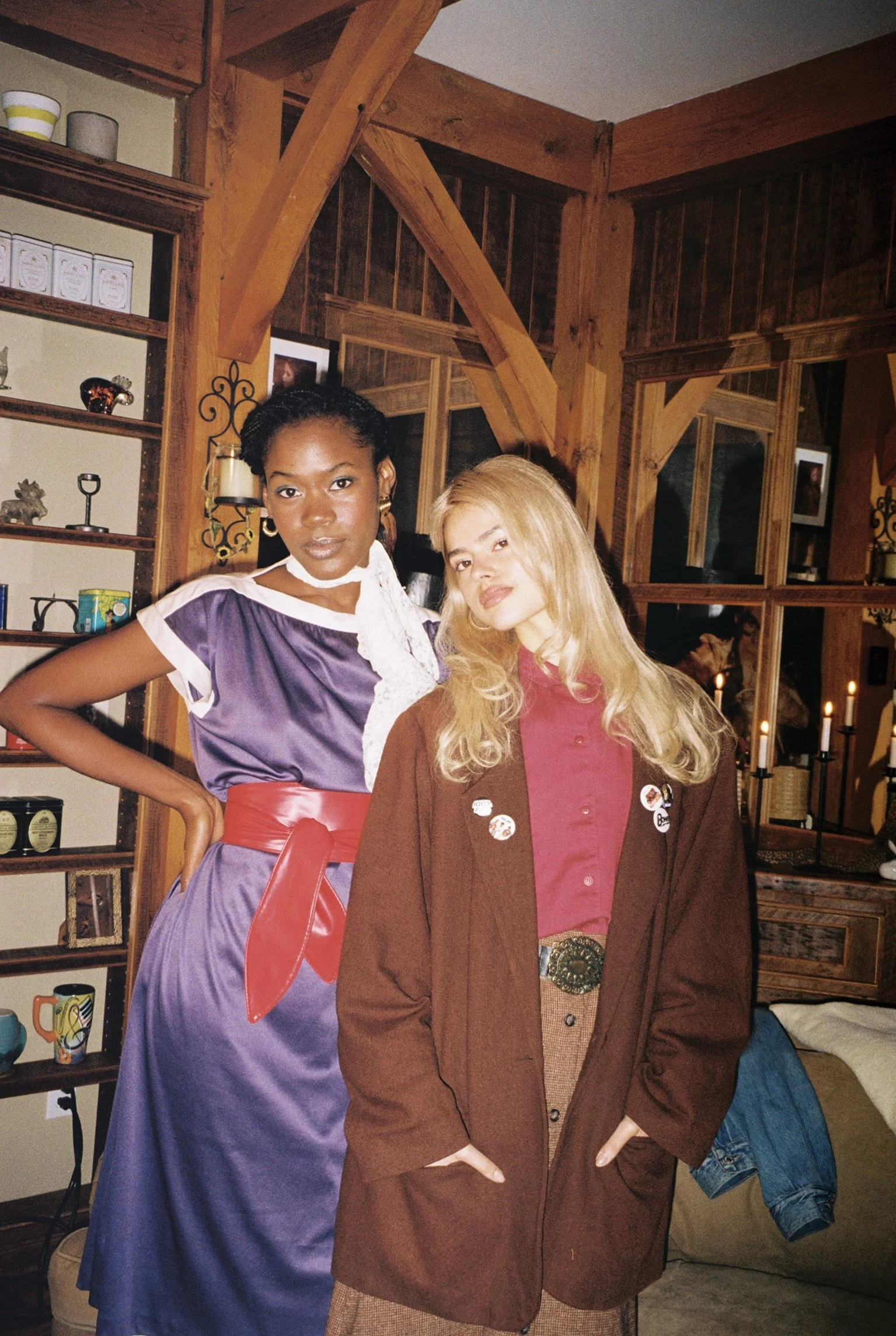 Sunday Girls. Dawna & Lori costume/character design. 1984.