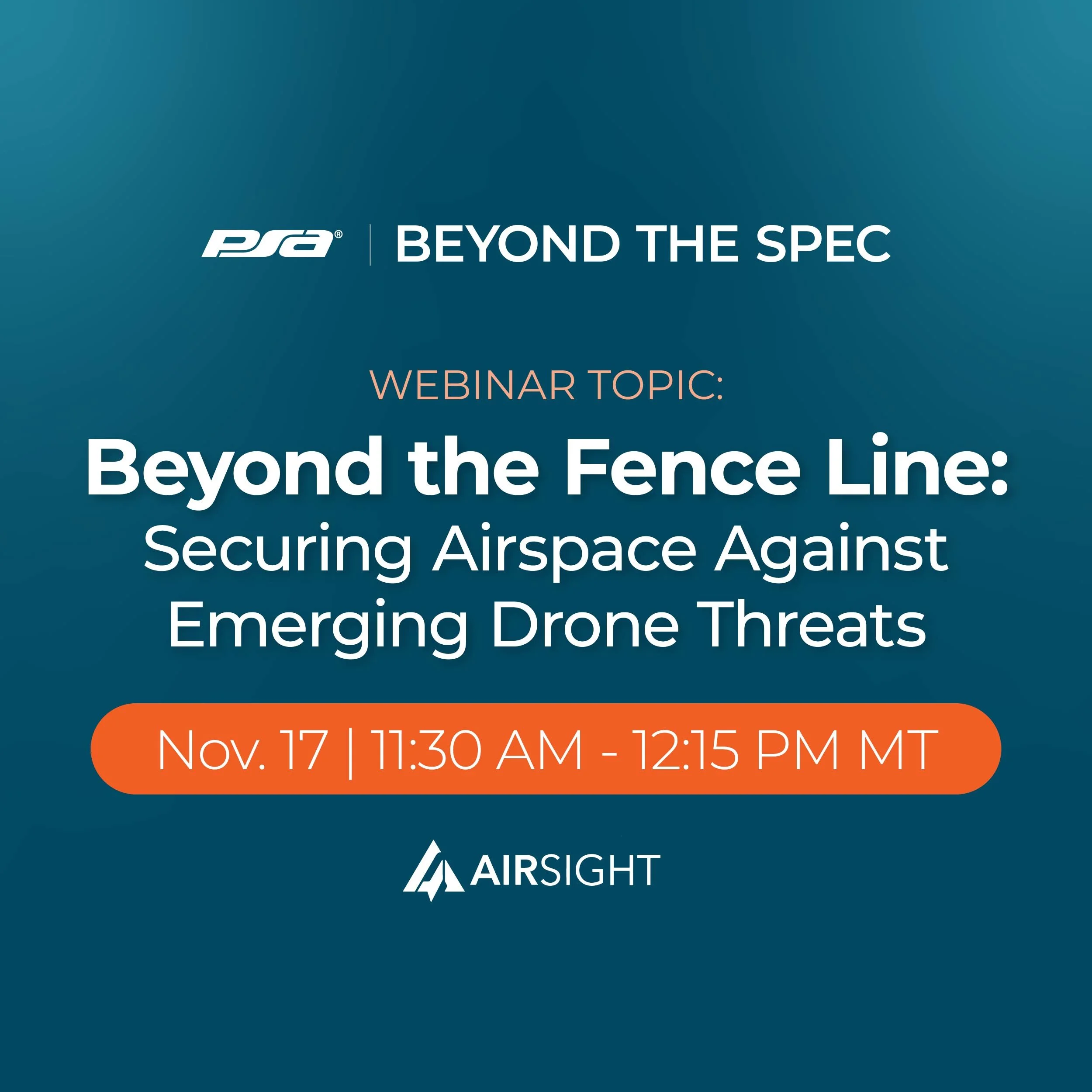 PSA Beyond the Spec with Airsight
