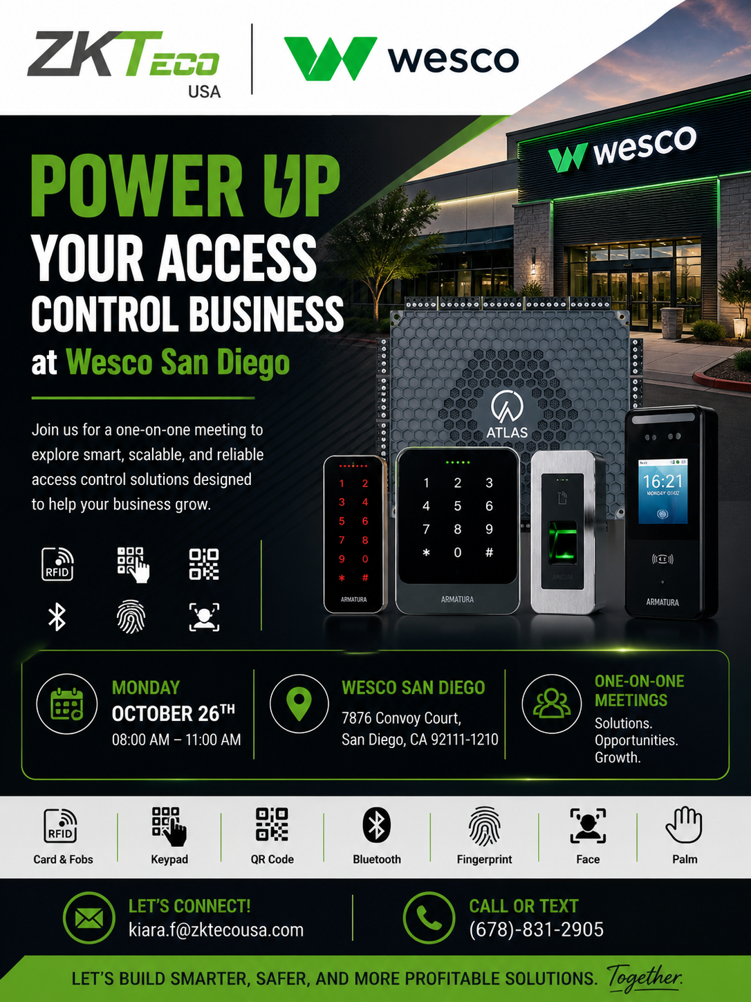 POWER UP YOUR ACCESS CONTROL BUSINESS WITH ZKTECO USA