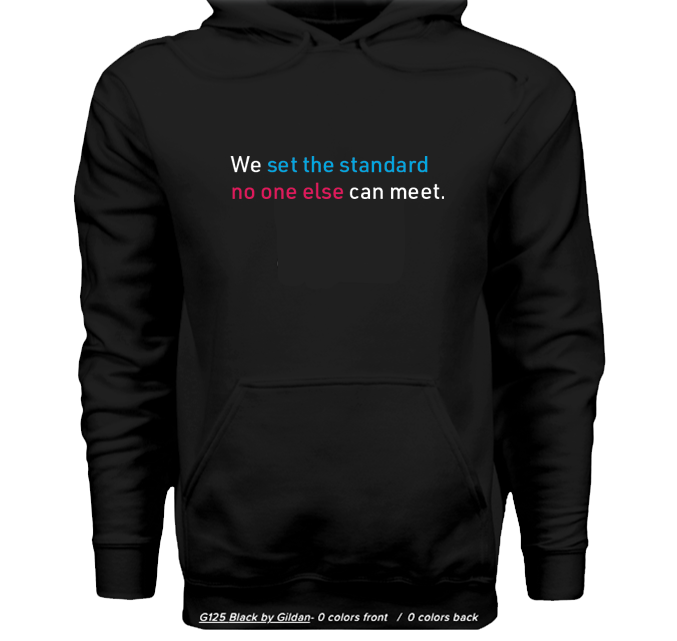 Black Hoodie - We set the standard.png