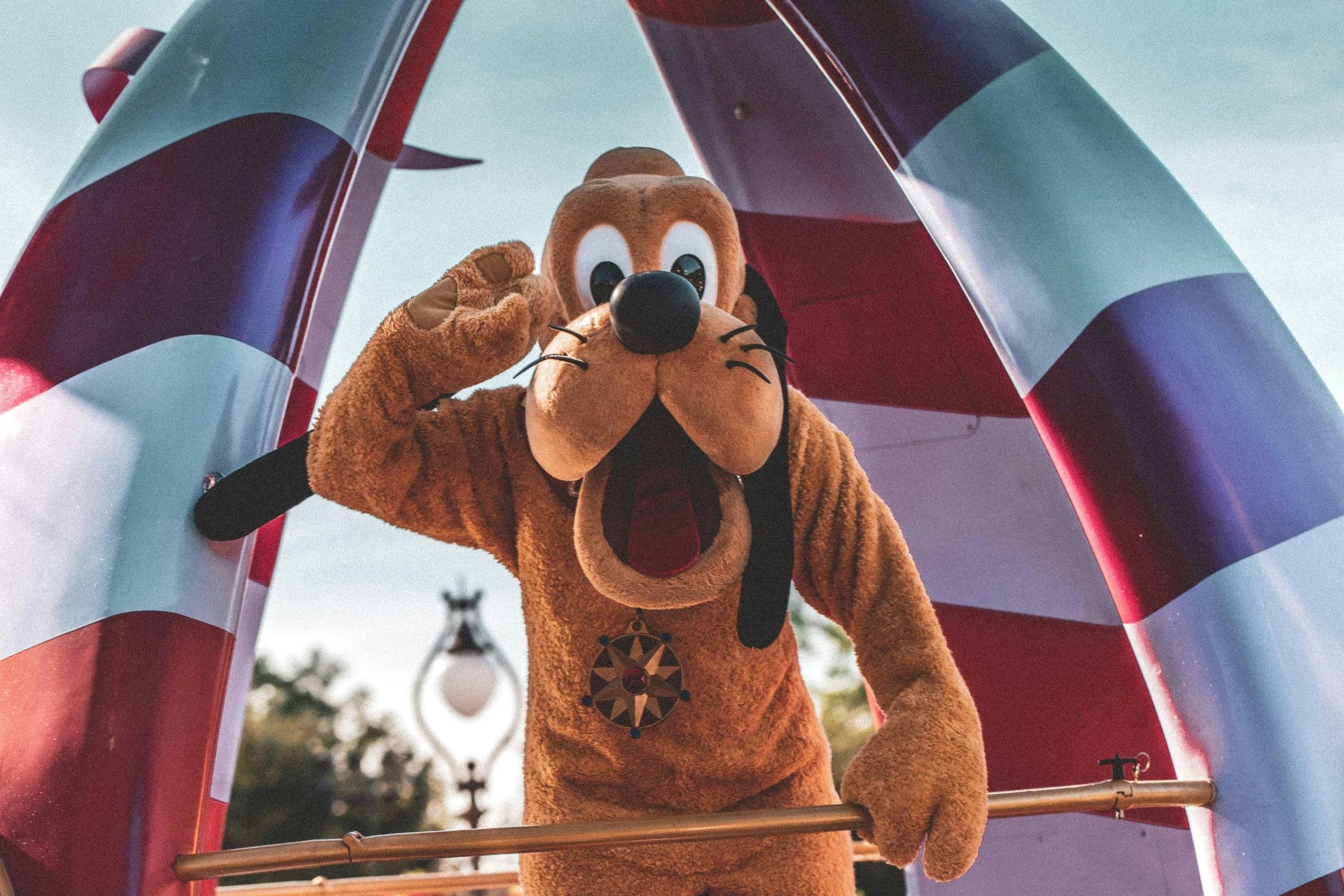 Disney Destinations, Pluto Saying Hi