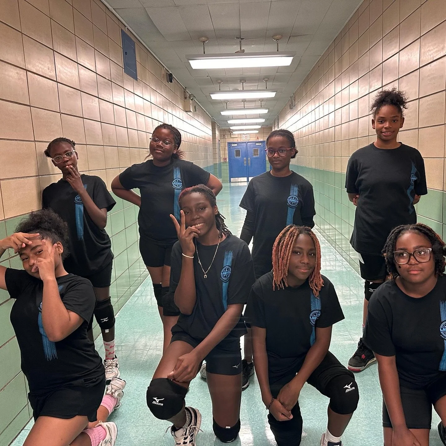 Let&rsquo;s go Launch Volley Ball! Our new volleyball team, coached by Ms. Crocker served it up in the Bronx with their 1st and 2nd game! 🏐