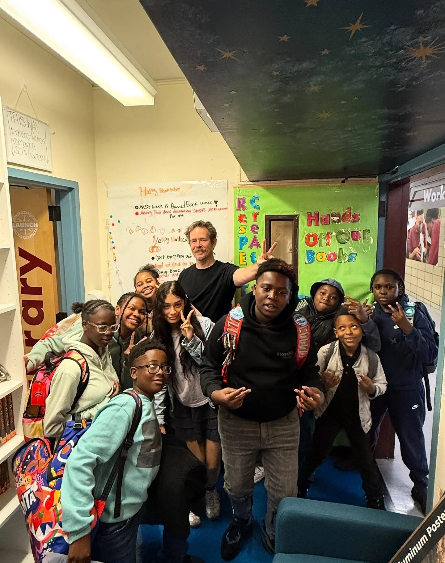 Crews spent the week collaborating on a door decorating contest in honor of Banned Book Week! Scroll to see the creativity 🎨📚