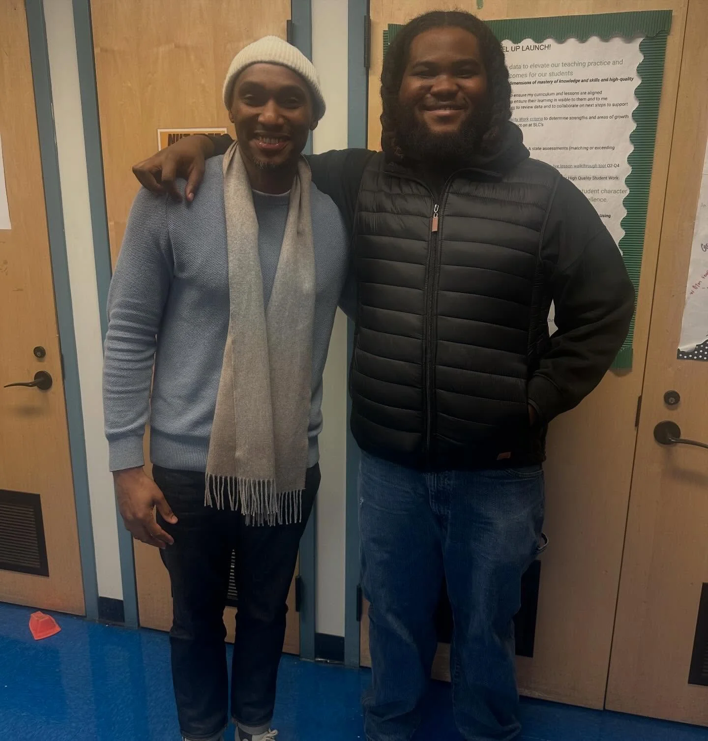 We love when our alumni come visit!! Check out Malcom from the class of 2018. 

He&rsquo;s an electrician and he came back to share that &ldquo;Mr. Antoine was my mentor and I took all his teaching with me&rdquo; 

#wearecrew