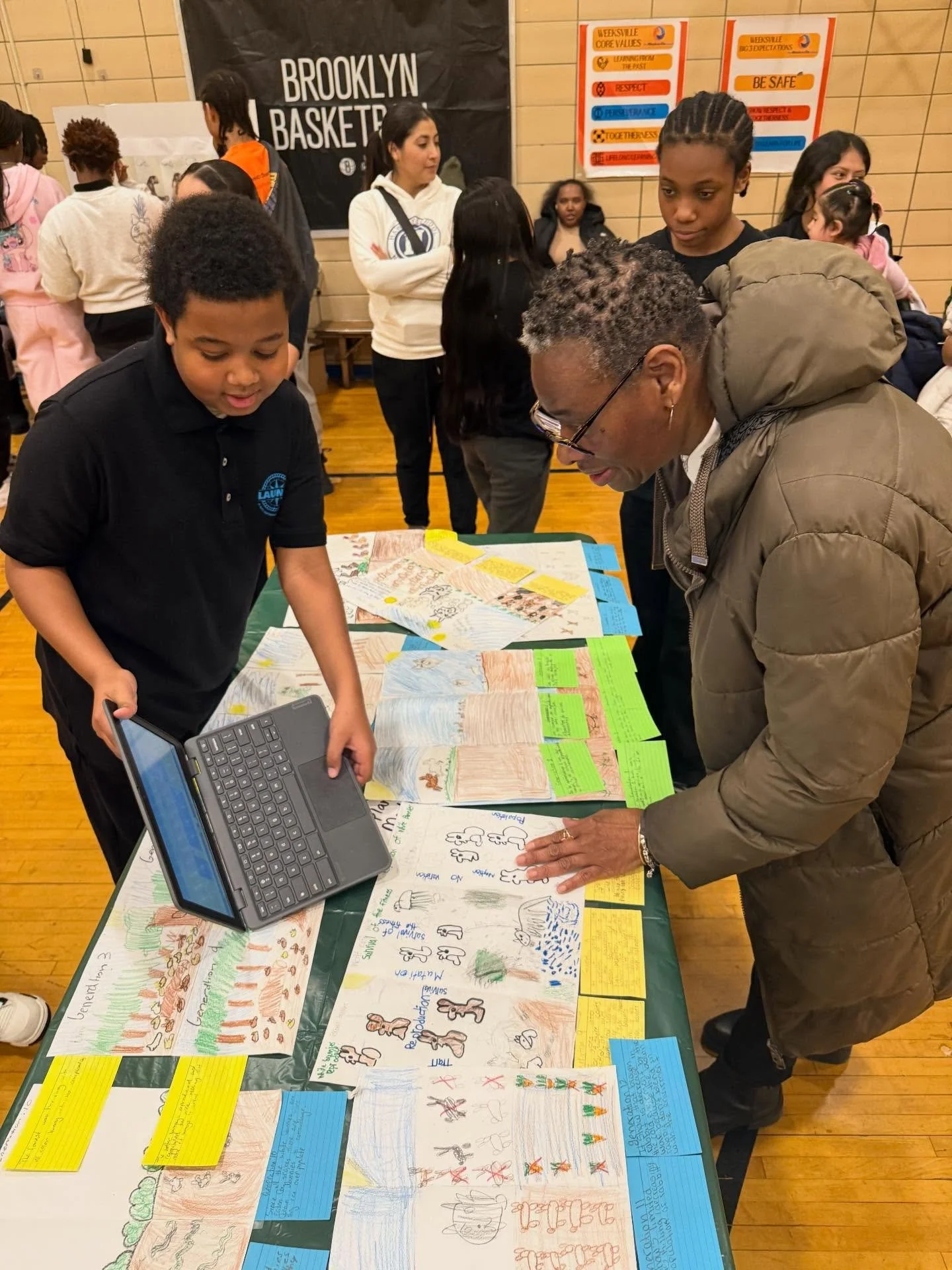 HUGE shout out to the 6th grade students and teachers, who made today&rsquo;s Roots and Reflections showcase an incredible success! 

We learned about our common ancestor, Lucy, experienced original student art and writing, heard musical performances