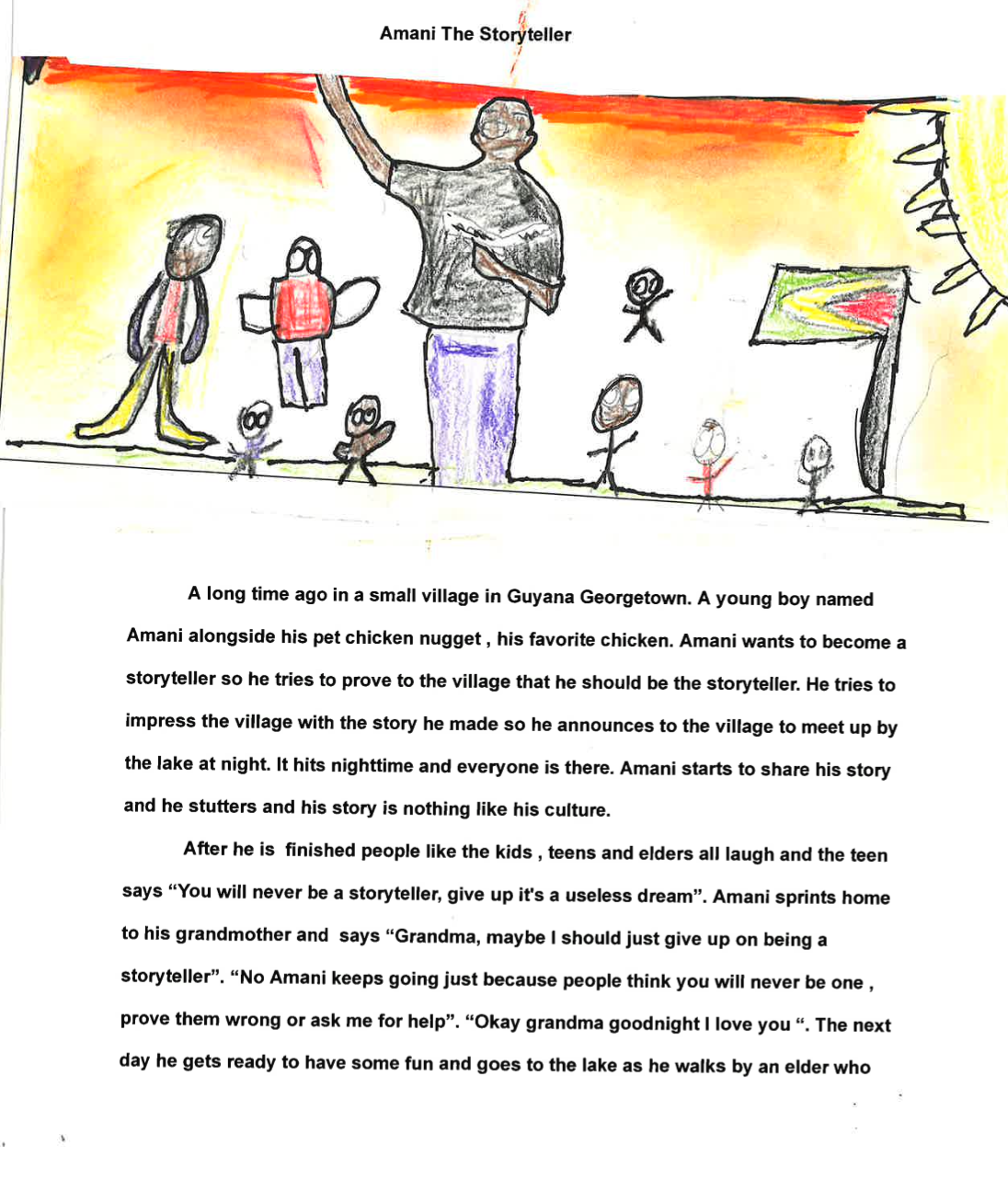 Roots and Reflection: Original Student Folktales